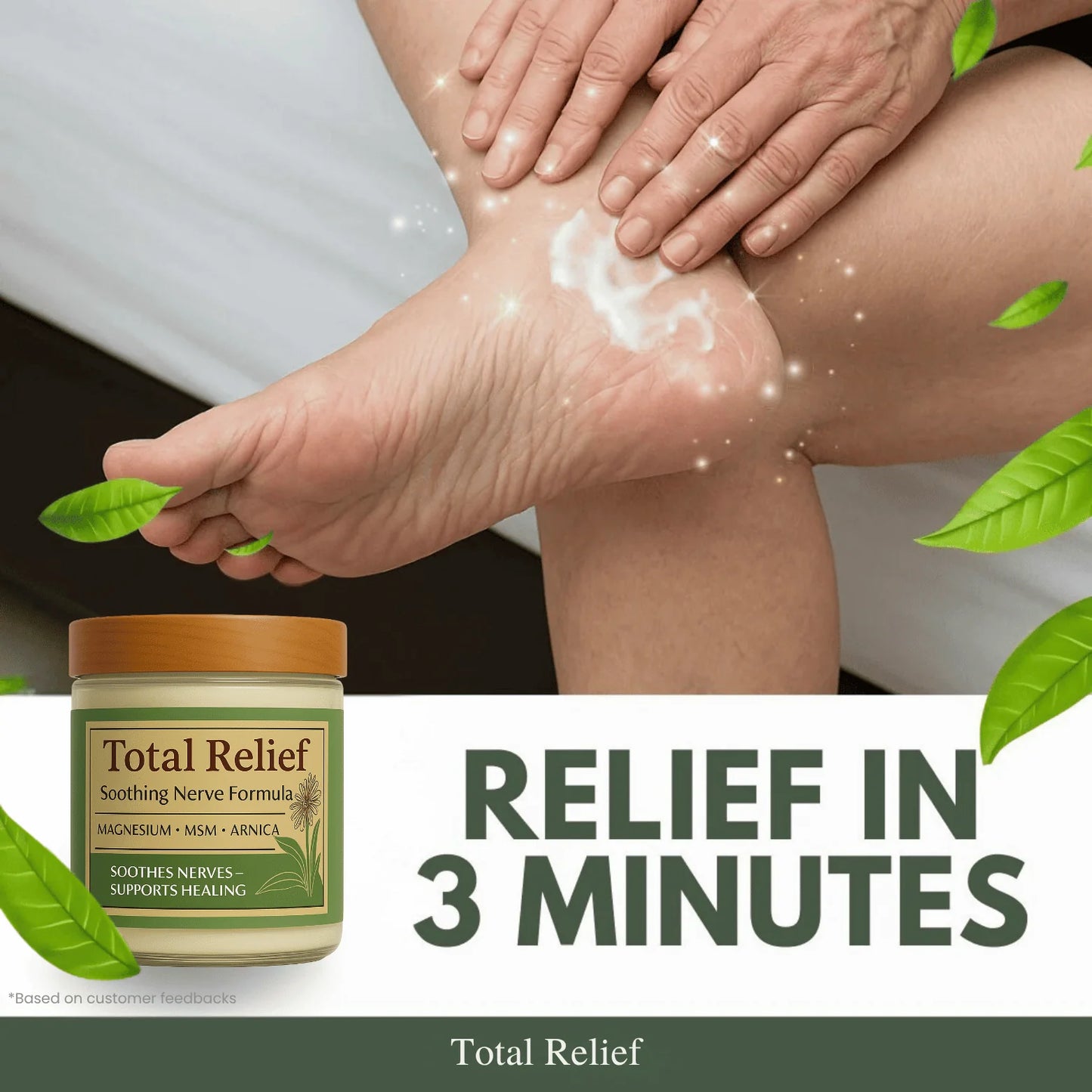 Relieve Pain In Weeks With Total Relief Nano-Magnesium Cream